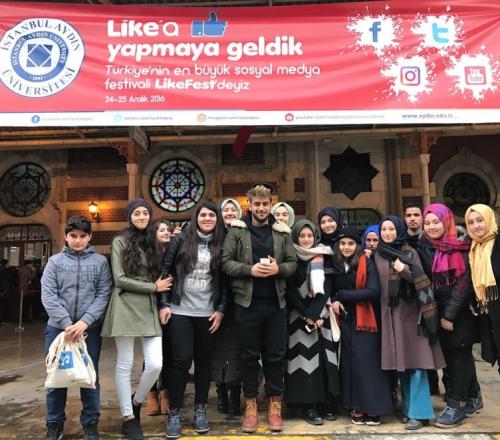 stanbul Aydn niversitesi Lkefeste Damgasn Vurdu! 