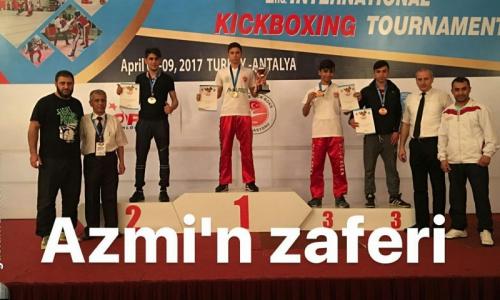 Trkiye Ak Kick Boks Turnuvas Birincisi Bozkrdan 