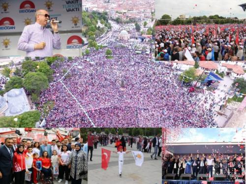 Cumhurbakan Erdoan Konya'da Coku le Karland 