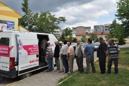 Seydiehir belediyesi ve  sebelta iileri salk taramasndan geti 