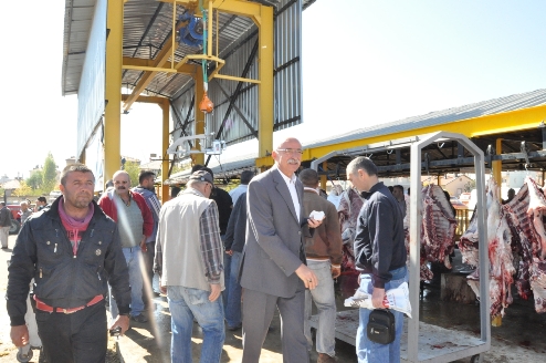 Seydiehir Belediyesi Kurban Kesim Merkezinde  Drt Drtlk Hizmet 