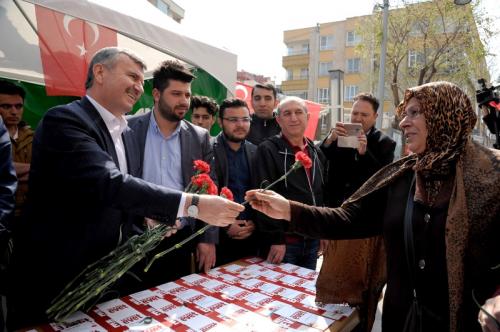 Bakan Akyrek Evet adrlarn Ziyaret Etti 