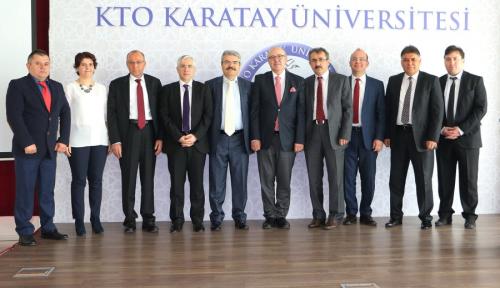 UNKOP Blgesi, Dekanlar Toplantsna KTO Karatay niversitesi Ev Sahiplii Yapt 