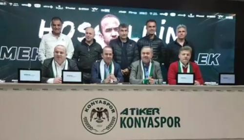 Konyaspor'un Yeni Teknik Direktrl Mehmet zdilek 