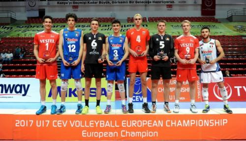 17 Ya Alt Erkekler Avrupa Voleybol ampiyonas Tamamland 