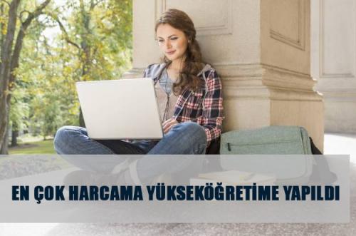 En ok Harcama Yksekretime Yapld 