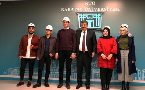 KTO Karatayl Gelecein naat Mhendisleri Baret Takt 