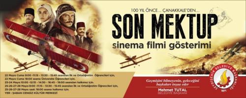 Seydiehirli rencilere Son Mektup Filmi 