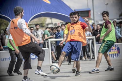 Sokak Futbolunda Heyecan Konyada 