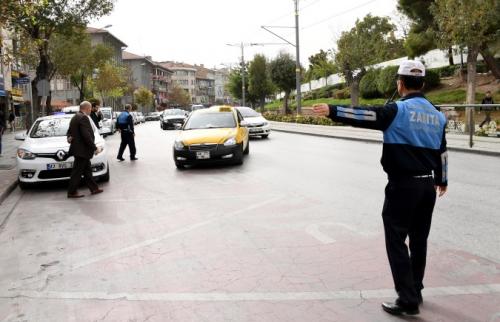 Bykehir Zabta Ticari Taksileri Denetliyor 